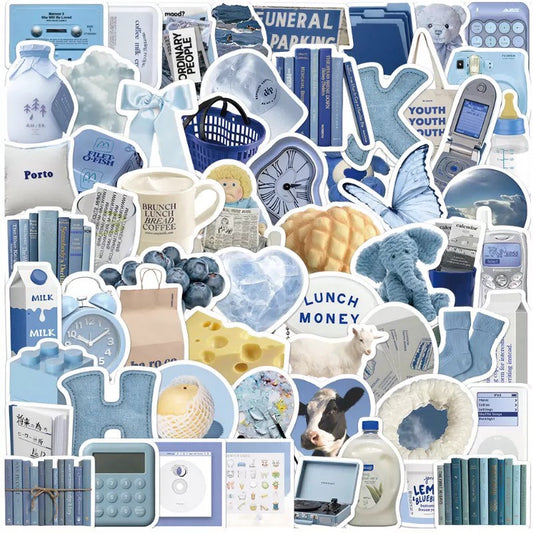 Aesthetic Sticker Pack (50–60 pcs)