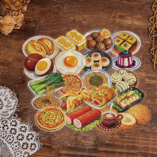 Aesthetic Asian Food Sticker Pack (50pcs)