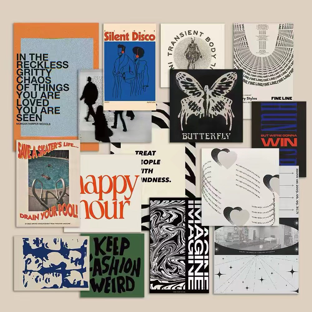 Aesthetic Wall Cards