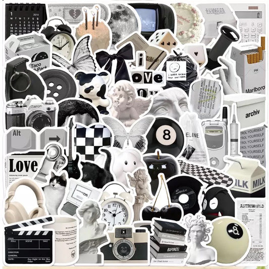 Aesthetic Sticker Pack (50–60 pcs)