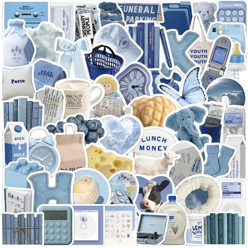 Aesthetic Sticker Pack (50–60 pcs)