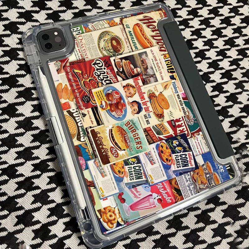 Vintage American Food Sticker Pack (50pcs)