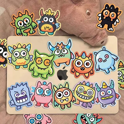 Cartoon Monster Sticker Pack (50pcs)