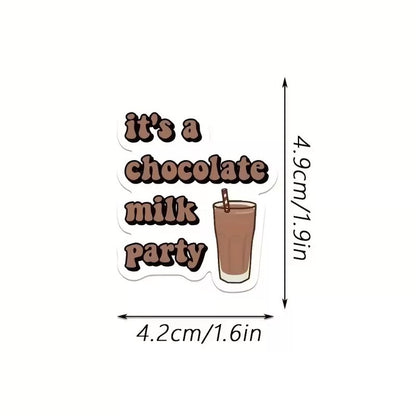Brown Vintage Aesthetic Sticker Pack (60pcs)