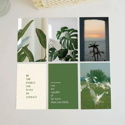 Botanical Aesthetic Wall Card Set (10pcs)