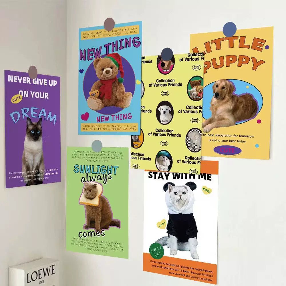 Cute Moments Aesthetic Wall Card Set (10pcs)