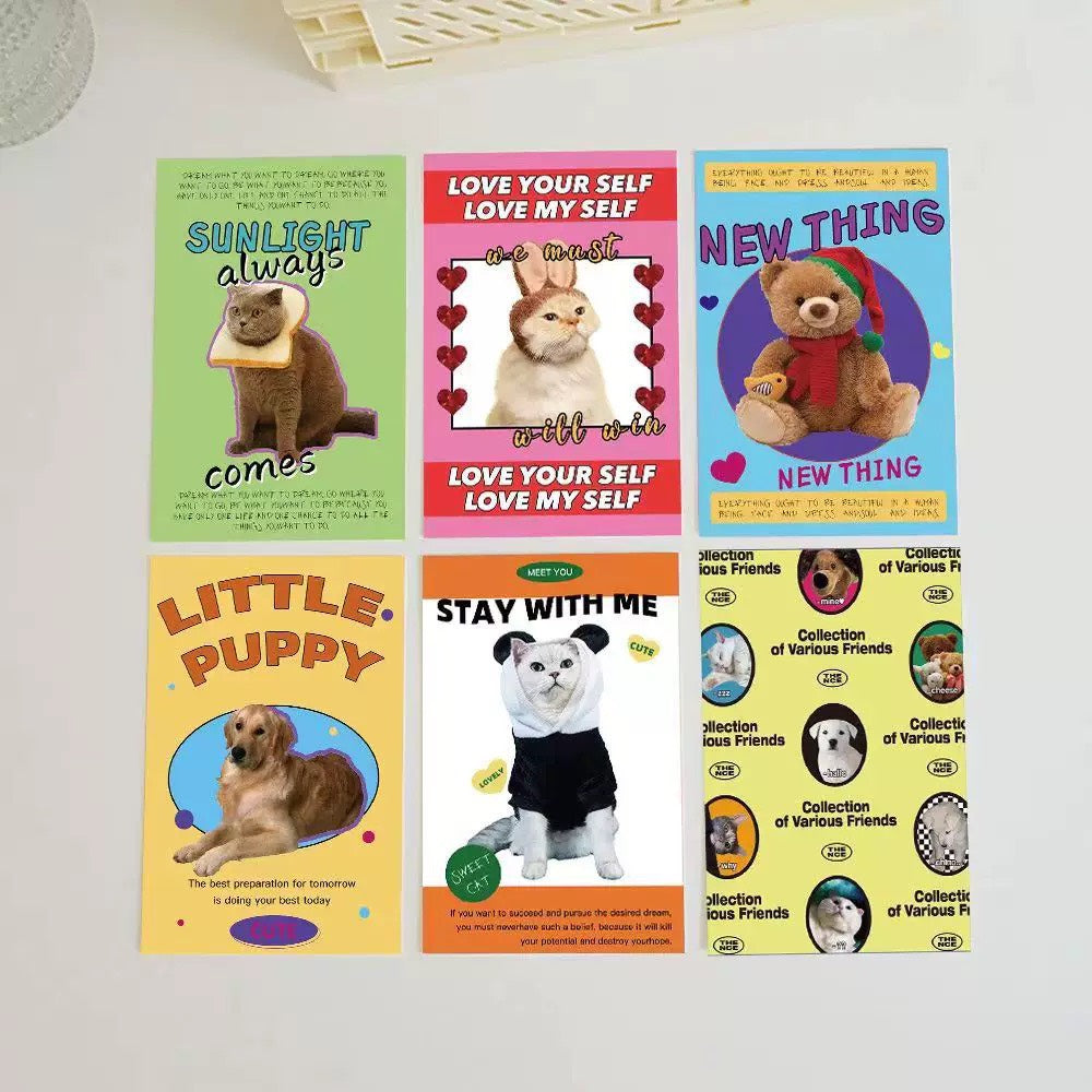Cute Moments Aesthetic Wall Card Set (10pcs)